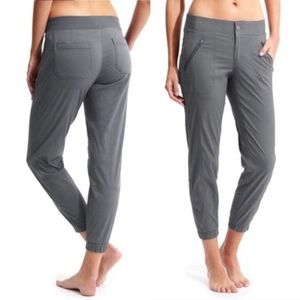 Athleta Trekkie Casual Hiking Pants in Gray